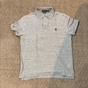 Polo by Ralph Lauren Gray Classic Slim Fit Polo Shirt